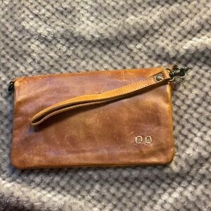 Bed stu cadence wallet tan color Brown Leather Wristle